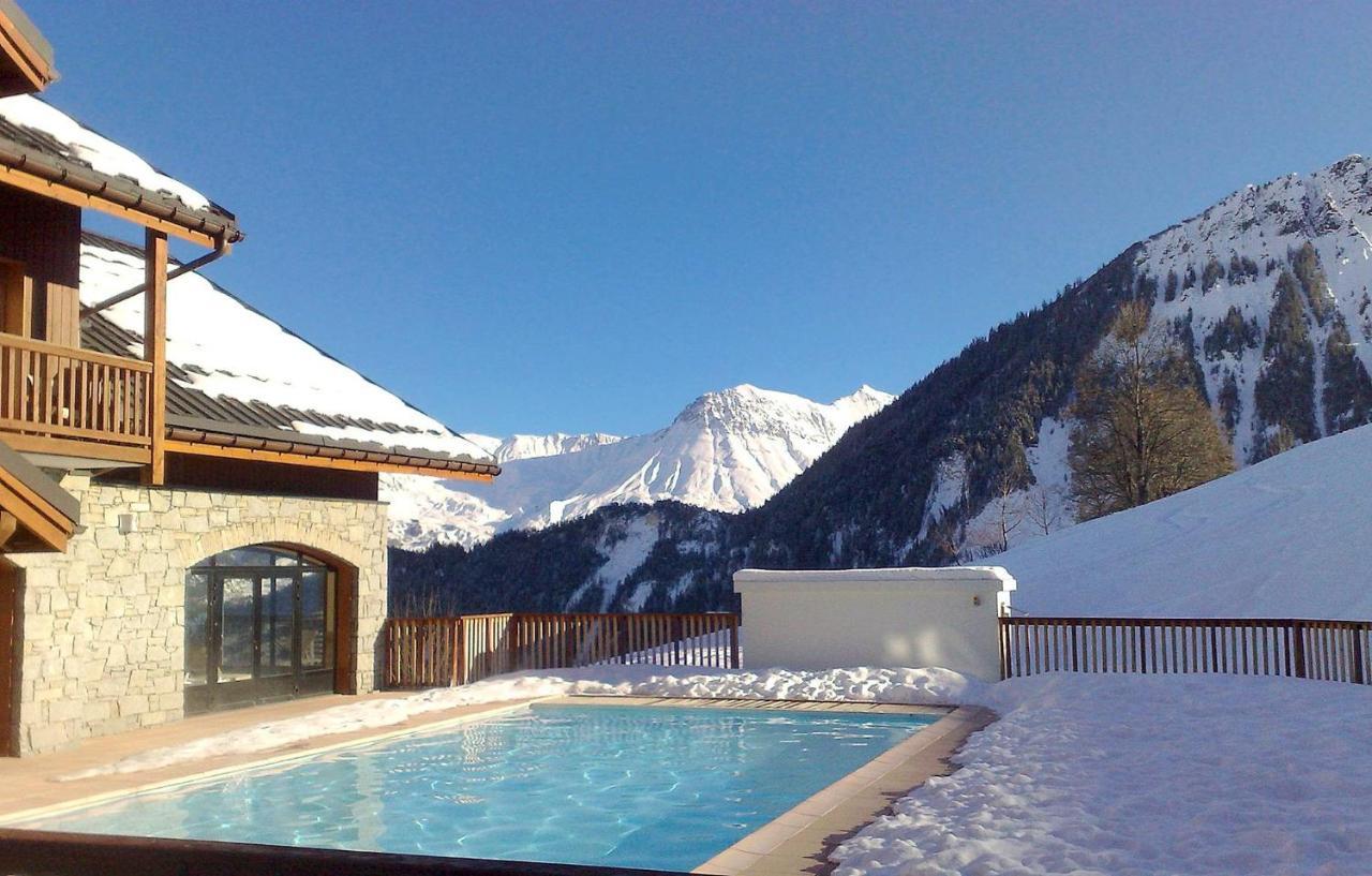 Residence Goelia Les Alpages Du Corbier Villarembert Exterior foto